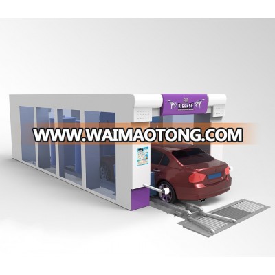 Full Automatic Nine Brush Car Wash Equipment CC-690