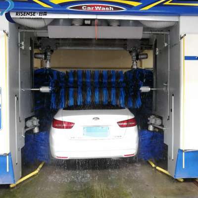 Risense Rollover Car Wash Equipment. Soft Touch Brushes