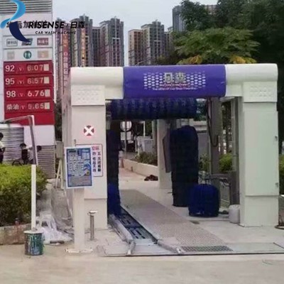 Automatic Car Wash Equipment Tunnel Car Wash Machine with brushes